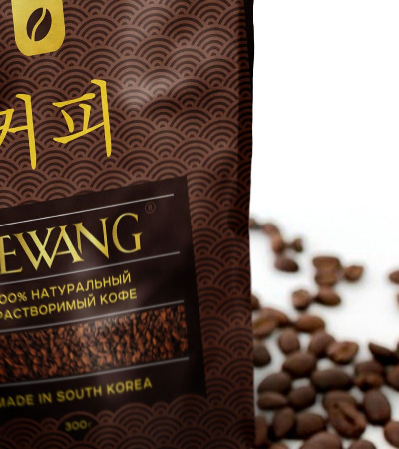 Нейминг и фирменный стиль для кофе «Jewang»